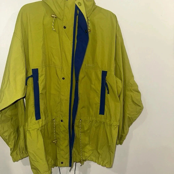 Vintage Timberland Weathergear Mens Large Jacket Coat Windbreaker Zip Up - Picture 5 of 12